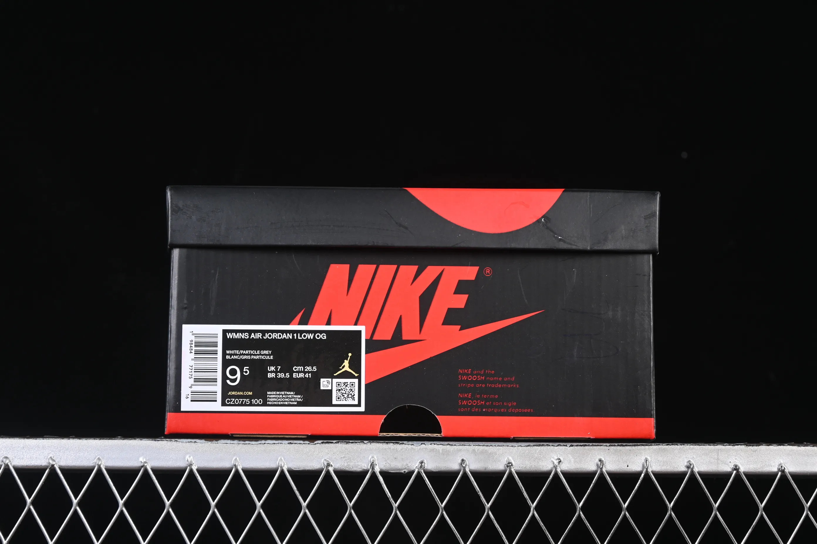 All categories Air Jordan Jordan series basketball shoes Air Jordan 1 Low Air Jordan 1 Low OG "Neutral Grey" AJ1 Joe 1 simple white gray low-top cultural casual sneakers CZ0775-100